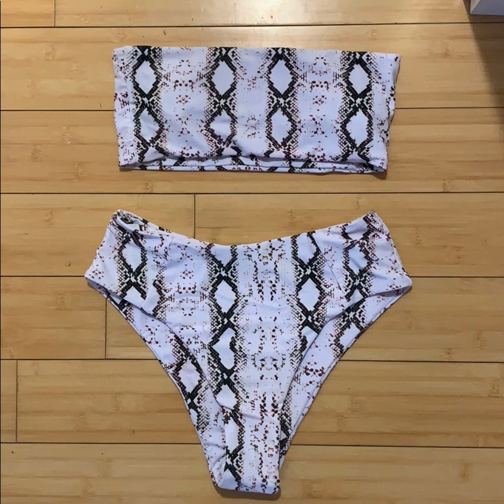Snakeskin Bikini Size Small
